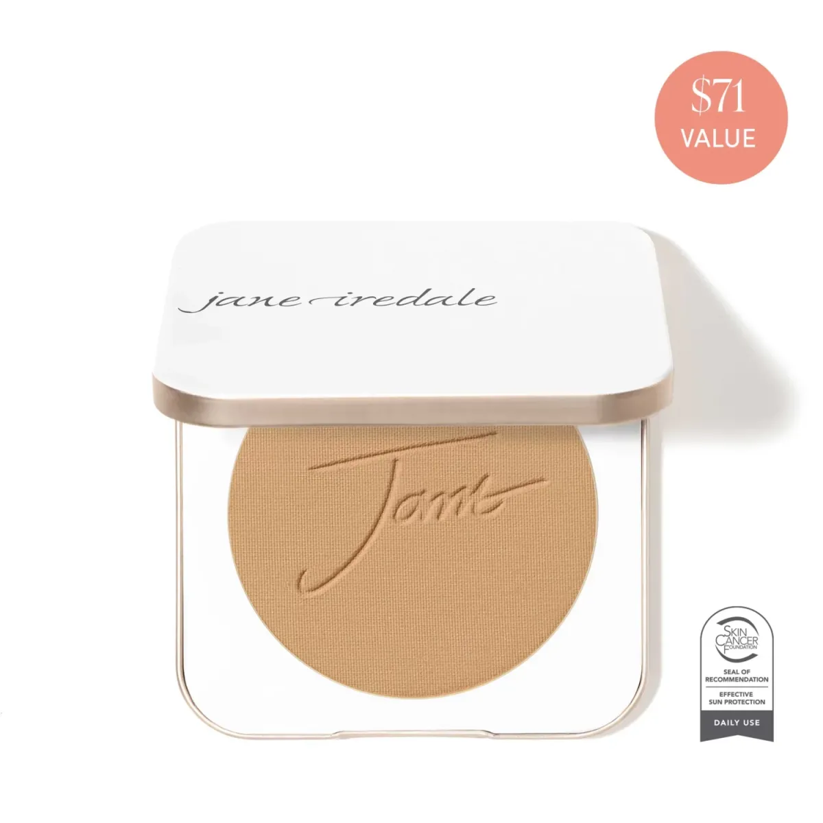 PUREPRESSED BASE Mineral Foundation Refill Recharge - Caramel